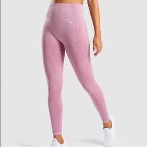 Gymshark Pink Vital Seamless Leggings Size L